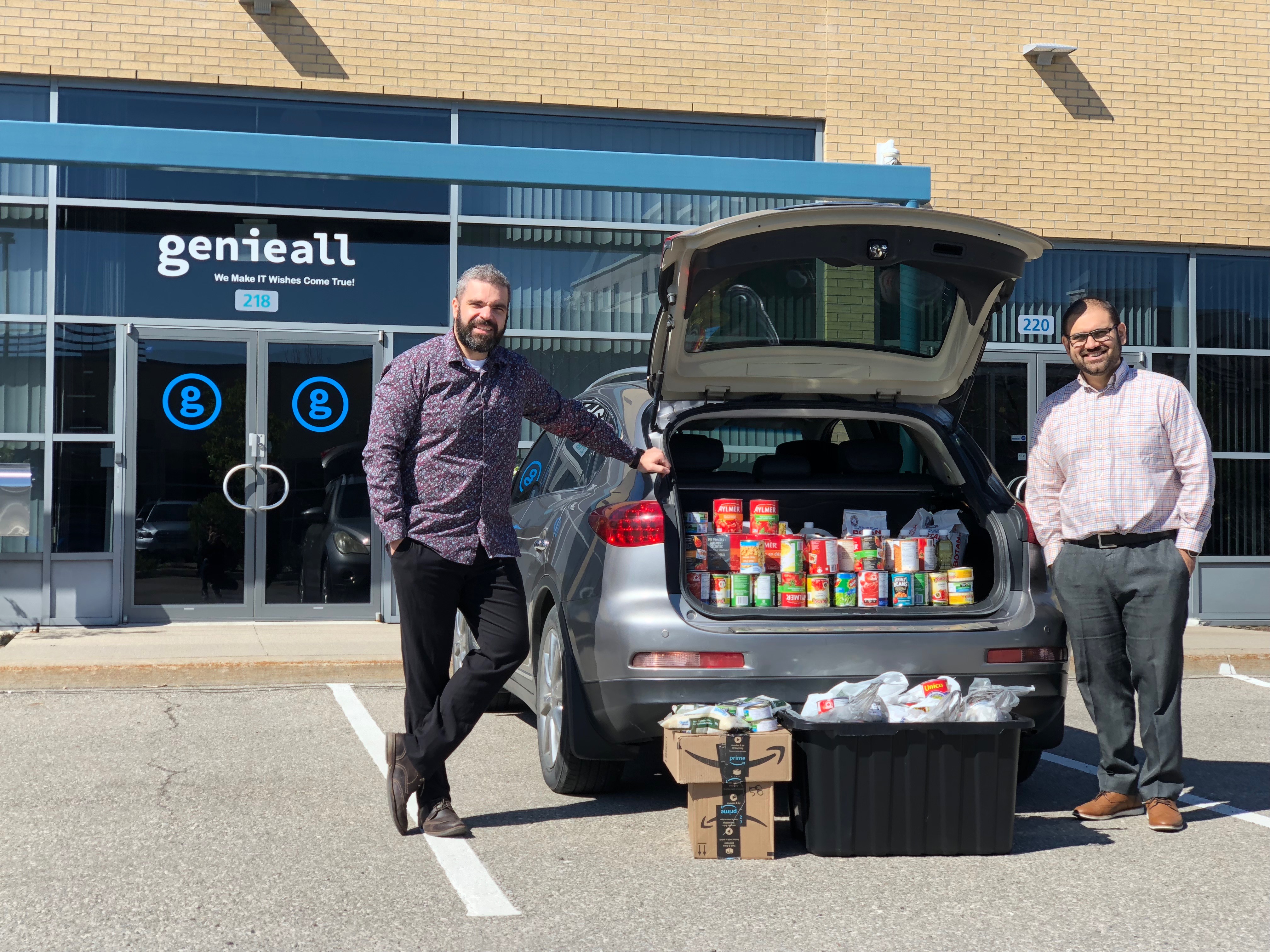 Genieall Supports North York Harvest Food Bank