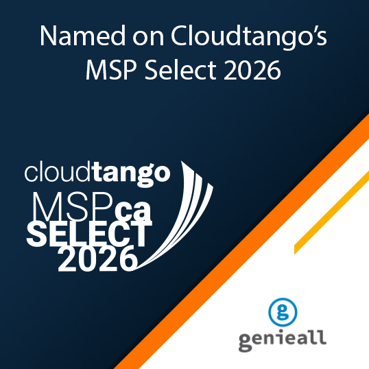 Genieall Recognized on Cloudtango’s MSP Select 2026